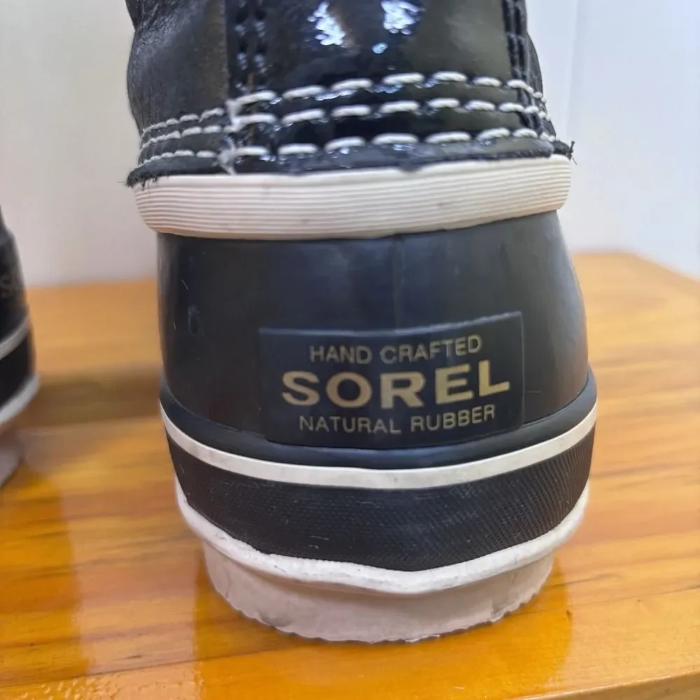 Sorel Joan of Arctic Women's Snow Holiday Boots‎ Black Size 7 US Waterproof